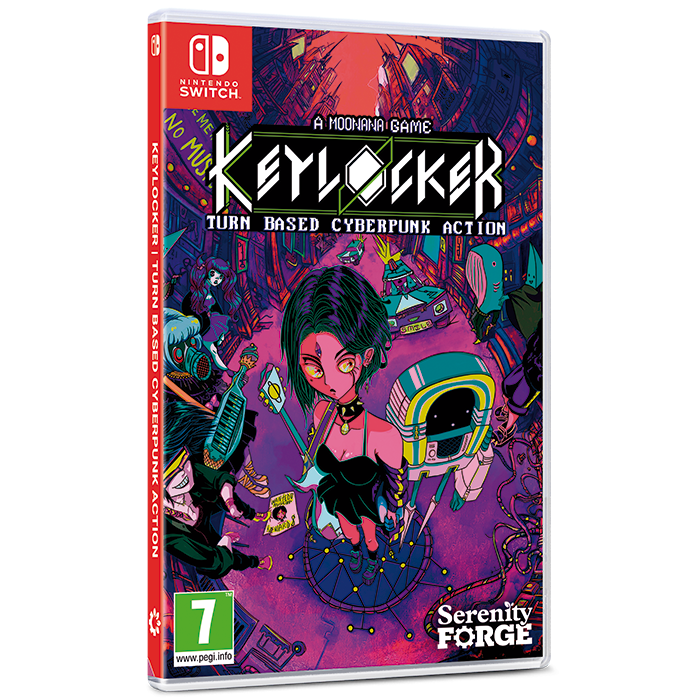 Keylocker | Turn Based Cyberpunk Action (NSW)